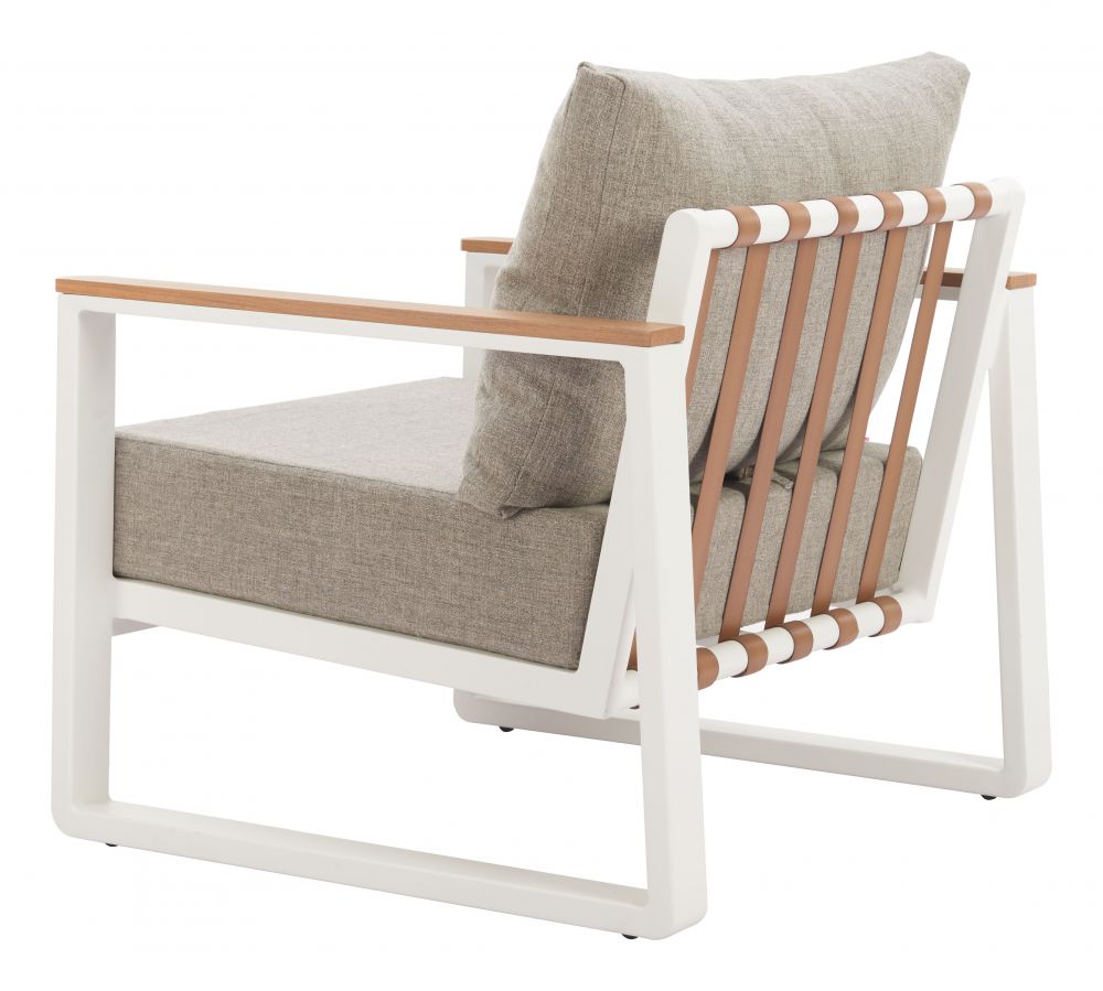 Zuo Modern Welt Olefin Fabric Outdoor Armchair