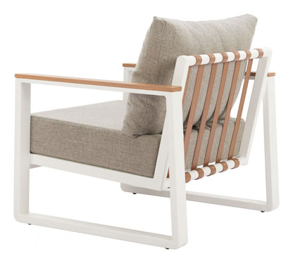 Zuo Modern Welt Olefin Fabric Outdoor Armchair