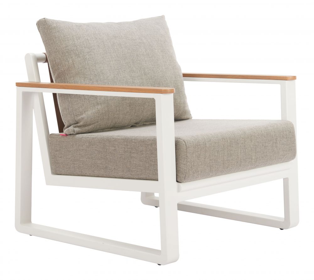 Zuo Modern Welt Olefin Fabric Outdoor Armchair