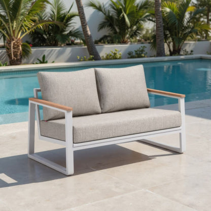 Zuo Modern Welt Olefin Fabric Outdoor Sofa