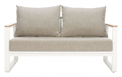 Zuo Modern Welt Olefin Fabric Outdoor Sofa