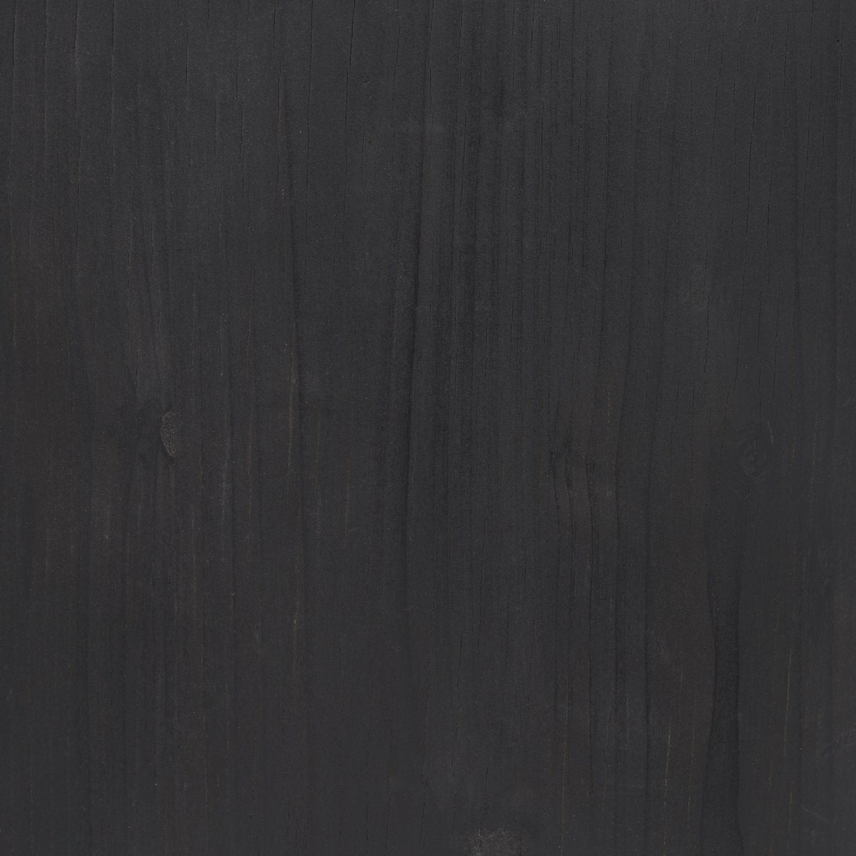 Mercana Wenopa Matte Black Round Accent Table 2PC