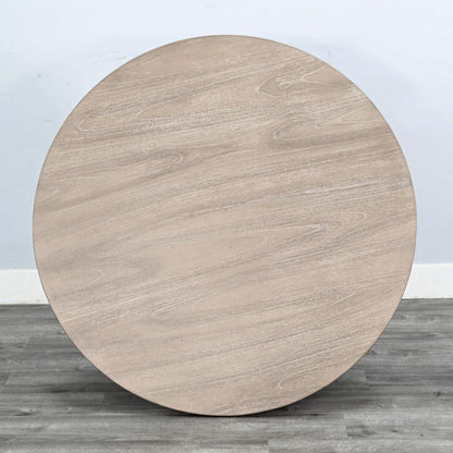 Sunny D Wern Wheat Round Dining Set with Barstool