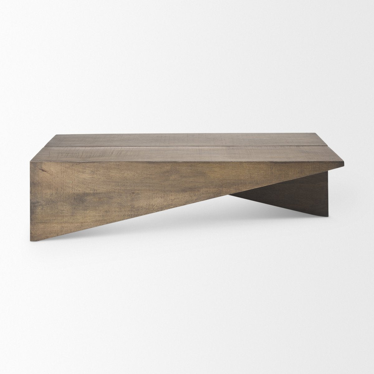 Mercana West Wooden Angled Coffee Table