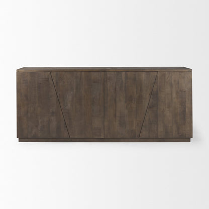 Mercana West Wooden Angular Sideboard
