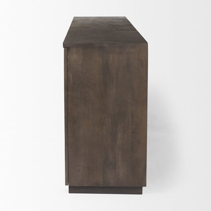 Mercana West Wooden Angular Sideboard