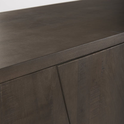 Mercana West Wooden Angular Sideboard