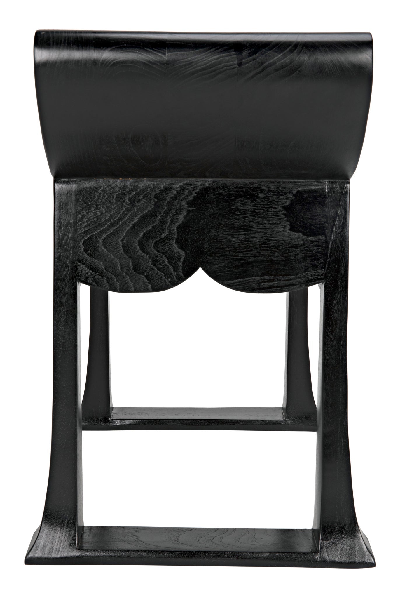 Wey Stool, Charcoal Black-Poufs and Stools-Noir-Sideboards and Things