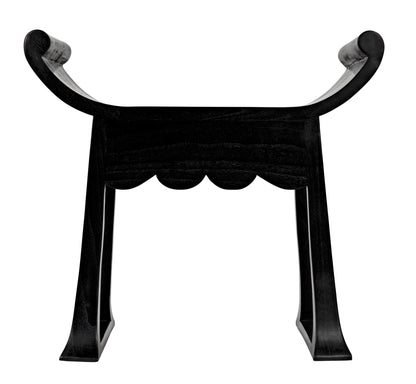 Wey Stool, Charcoal Black-Poufs and Stools-Noir-Sideboards and Things