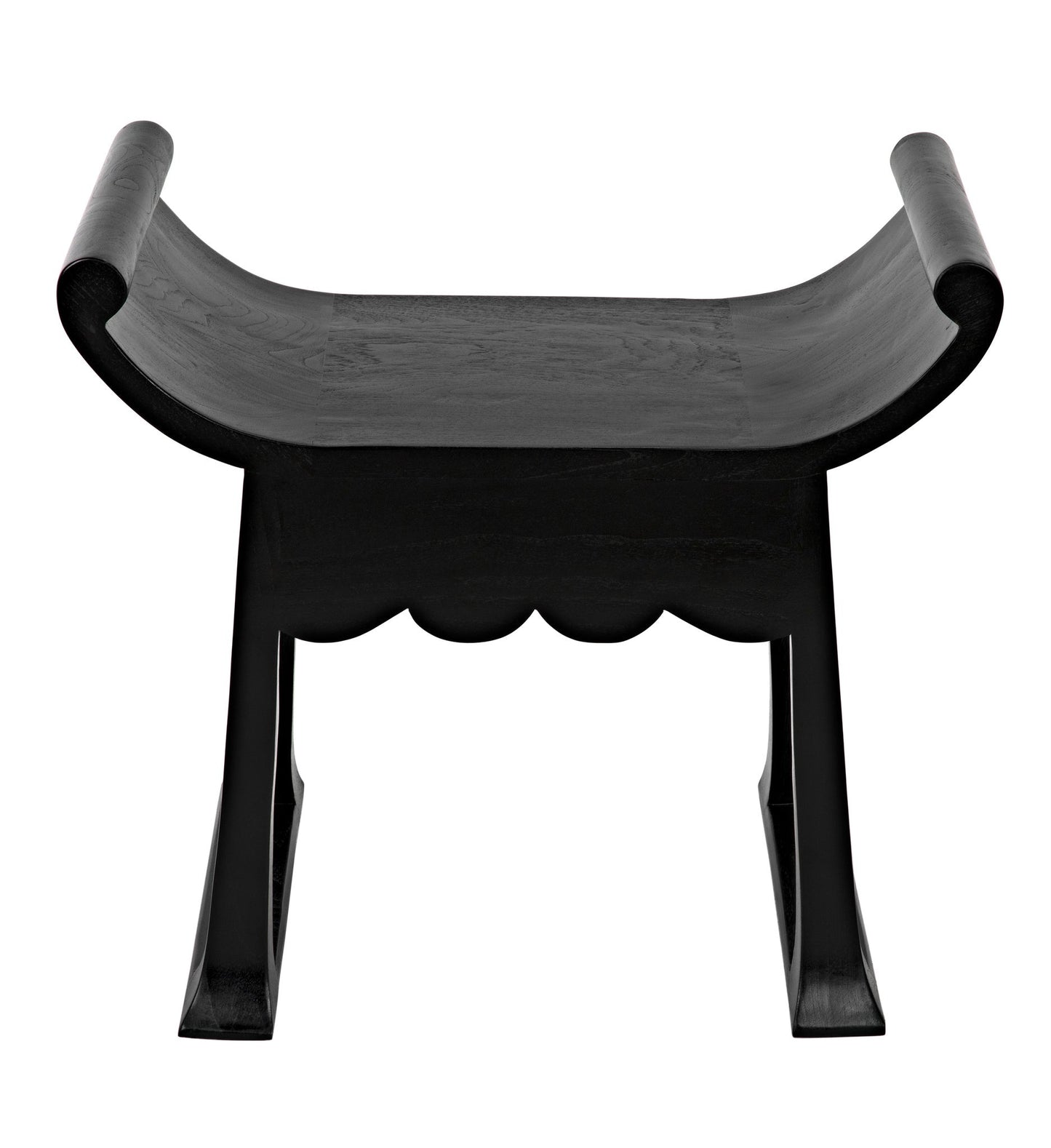 Wey Stool, Charcoal Black-Poufs and Stools-Noir-Sideboards and Things