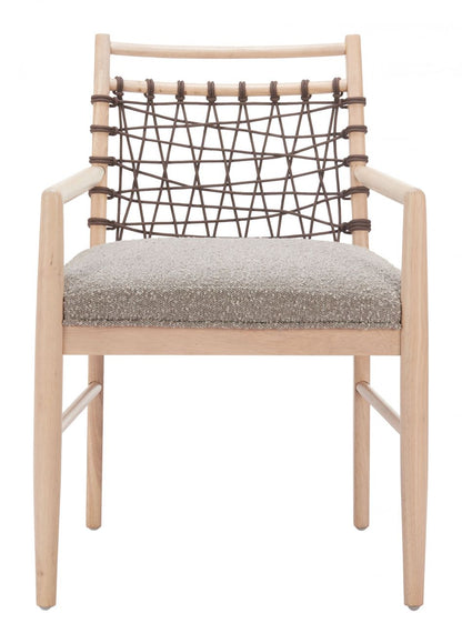 Zuo Modern Wezly Textured Fabric Dining Chair 2PC
