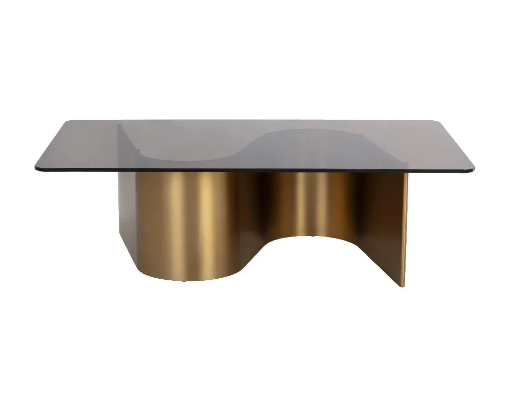 SUNPAN Whisper Glass Rectangular Coffee Table