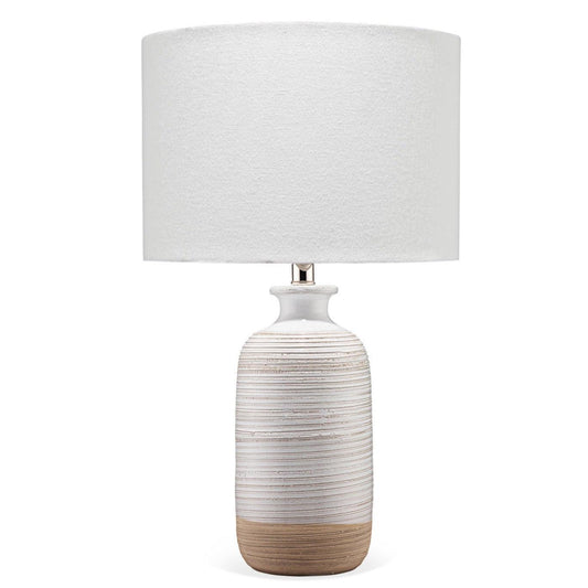 White Ceramic Ashwell Table Lamp Table Lamps Sideboards and Things By Jamie Young