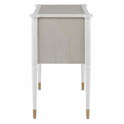 White Fog Brass Aster Small Accent Cabinet Winterthur Collection Accent Cabinets Sideboards and Things By Currey & Co