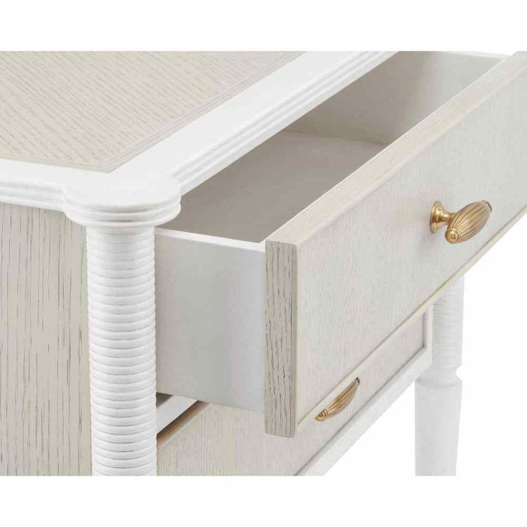 White Fog Brass Aster Small Accent Cabinet Winterthur Collection Accent Cabinets Sideboards and Things By Currey & Co