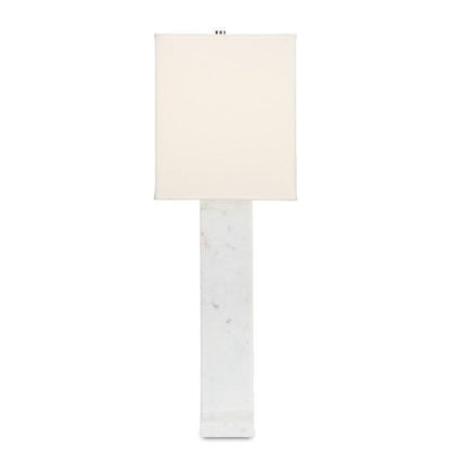 White Marble Leo Table Lamp Table Lamps Sideboards and Things By Currey & Co