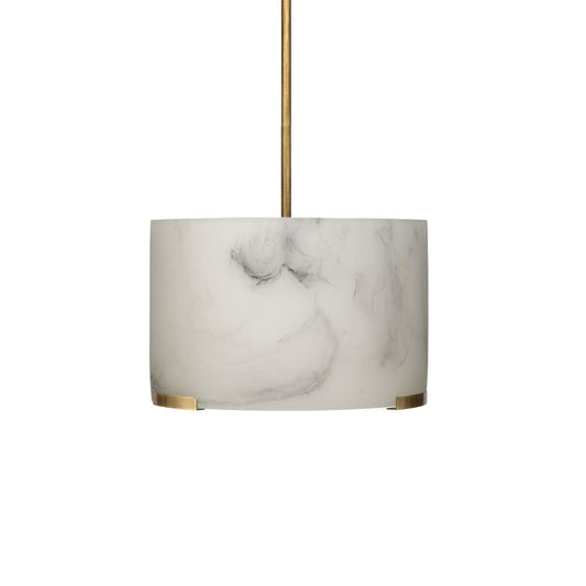 White Resin Elancourt Pendant Pendants Sideboards and Things By Jamie Young