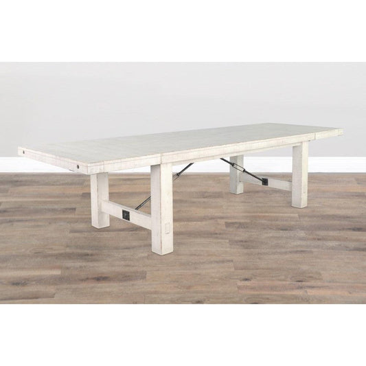 White Sand Extension Table White Dining Tables Sideboards and Things By Sunny D