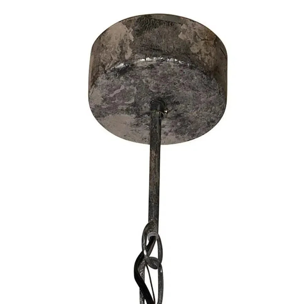 White Wood Beads Blanca Chandelier - LOOMLAN - Jamie Young - Chandeliers