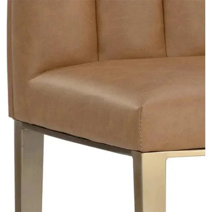 SUNPAN Wilbur Faux Leather Barstool