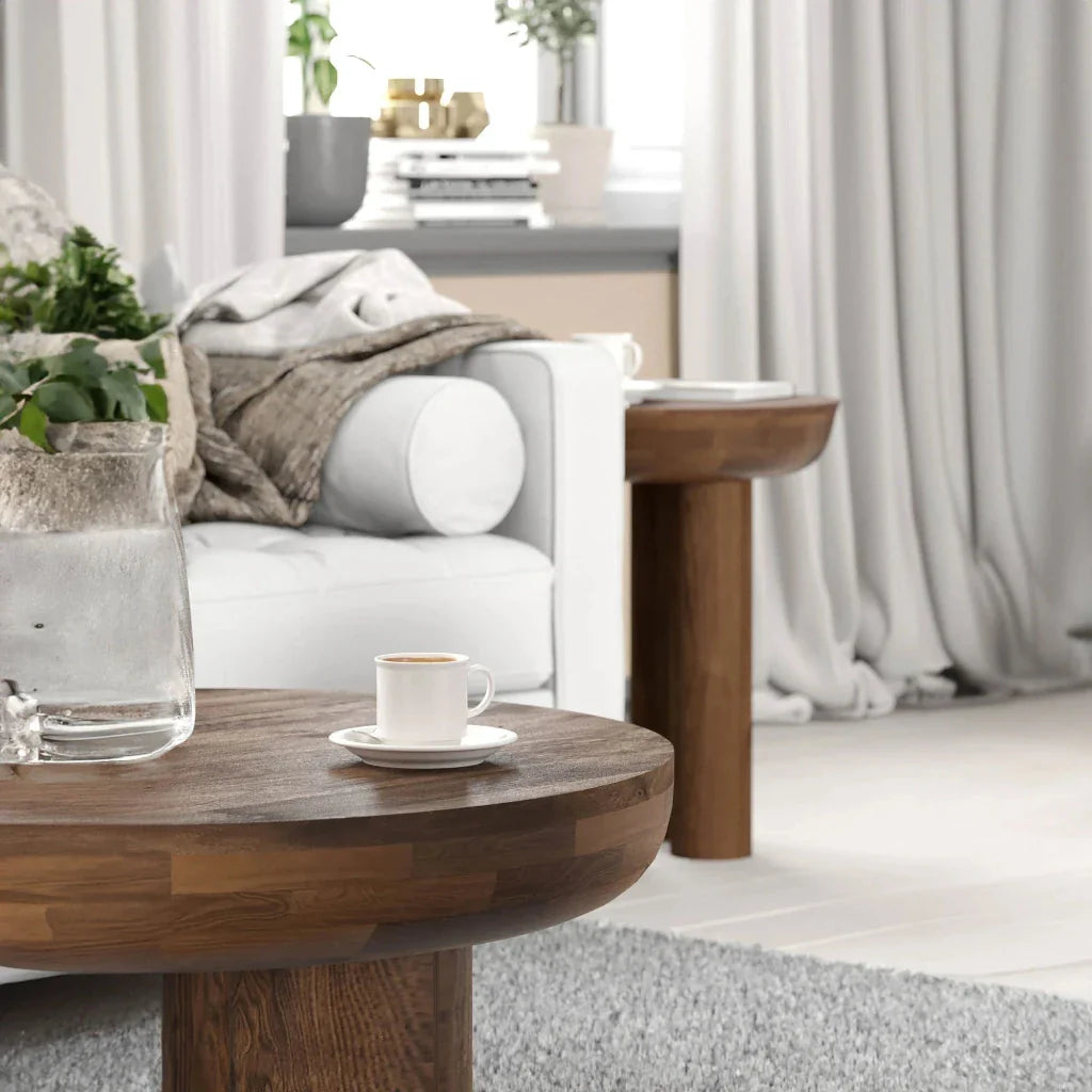 Wilder Wooden Round Coffee Table - view 3