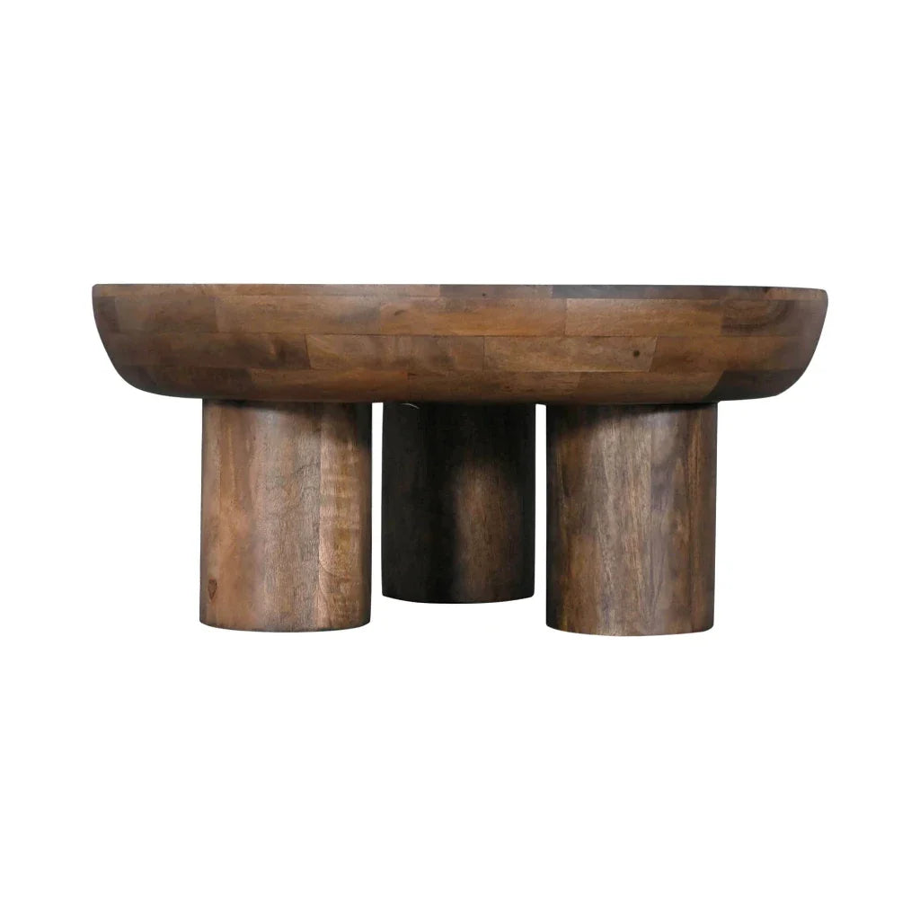 Wilder Wooden Round Coffee Table - view 8