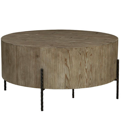 Williamsburg Wooden Round Coffee Table