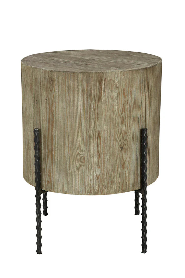 Williamsburg Wooden Round End Table