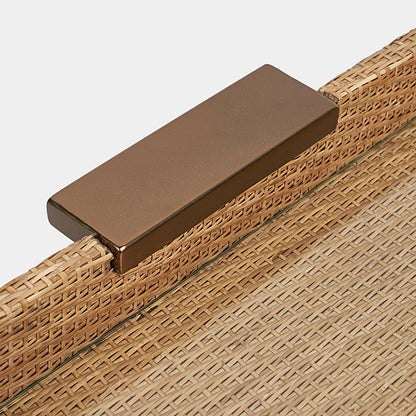 Luho Design House Willow Woven Rattan Tray