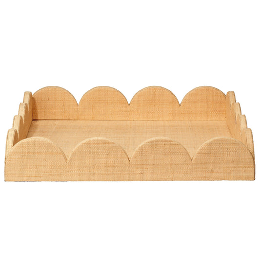 Wonderland Scalloped Tray-Trays-Jamie Young-Sideboards and Things