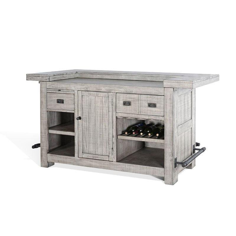 Wooden Basement Bar Island In Grey Home Bar Islands Sideboards and Things By Sunny D