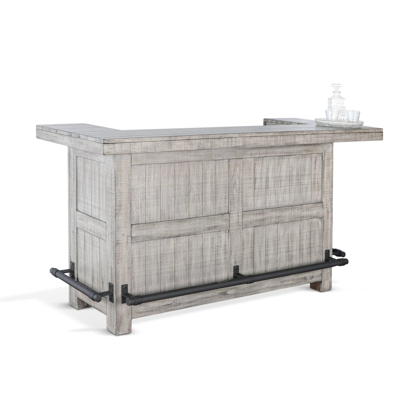 Wooden Basement Bar Island In Grey Home Bar Islands Sideboards and Things By Sunny D