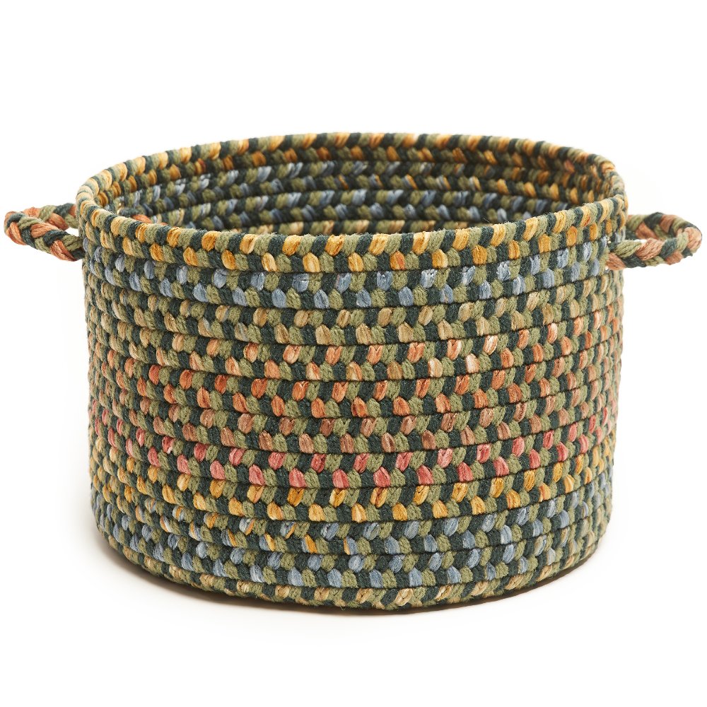 Rhody Rug Woodstock Braided Handmade Basket
