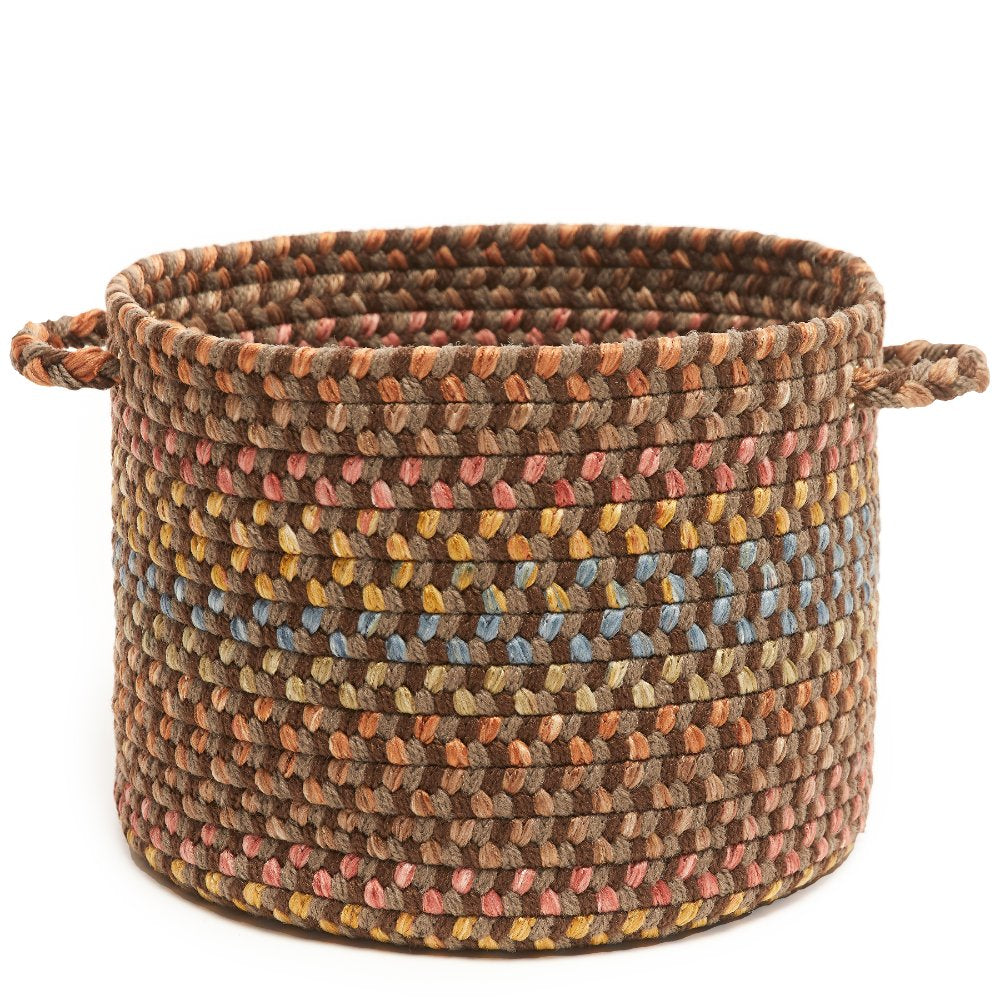 Rhody Rug Woodstock Braided Handmade Basket