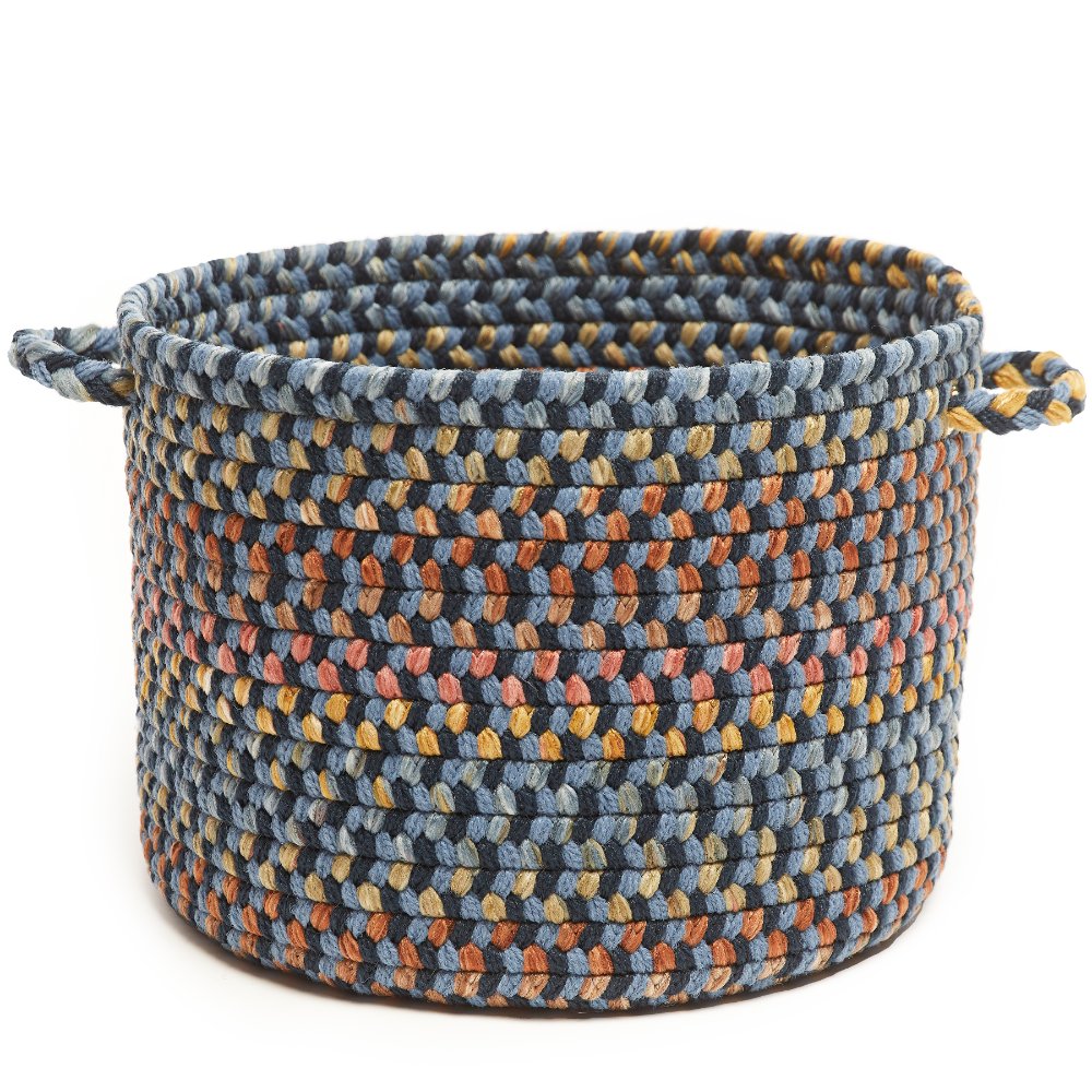 Rhody Rug Woodstock Braided Handmade Basket