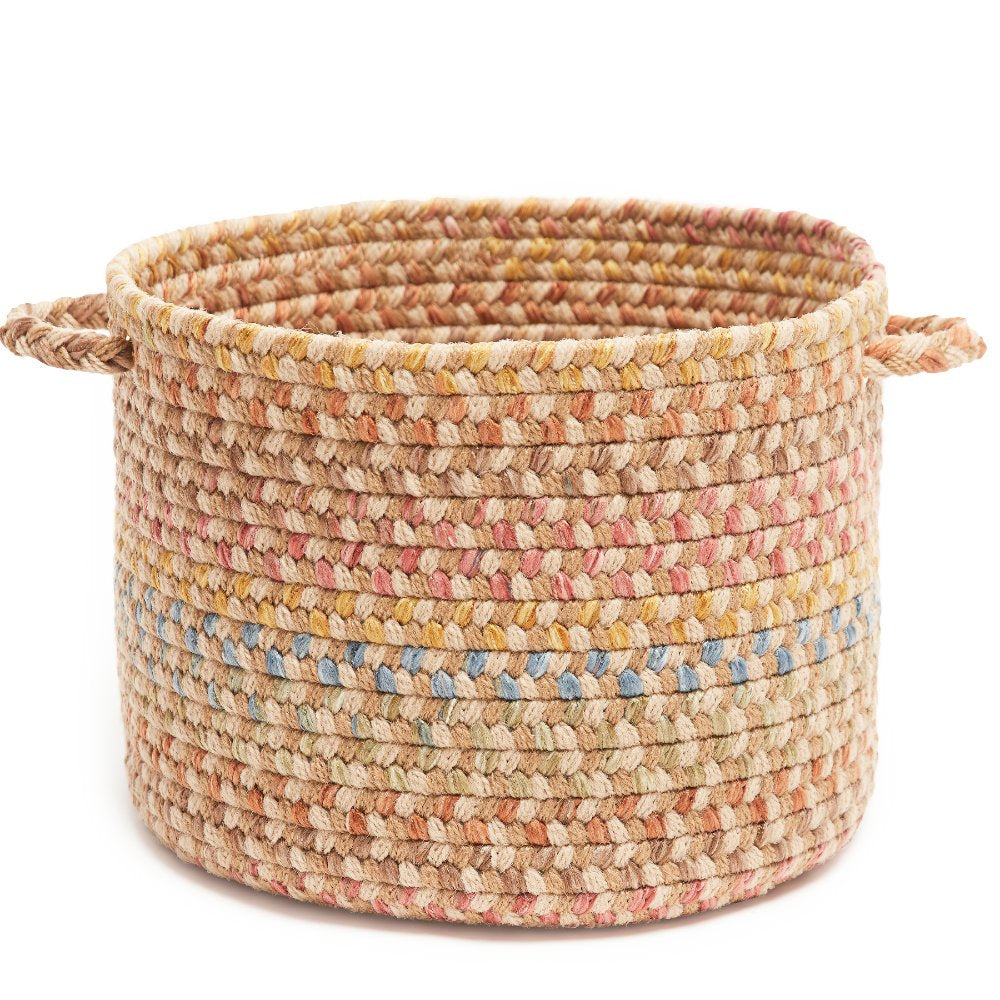 Rhody Rug Woodstock Braided Handmade Basket