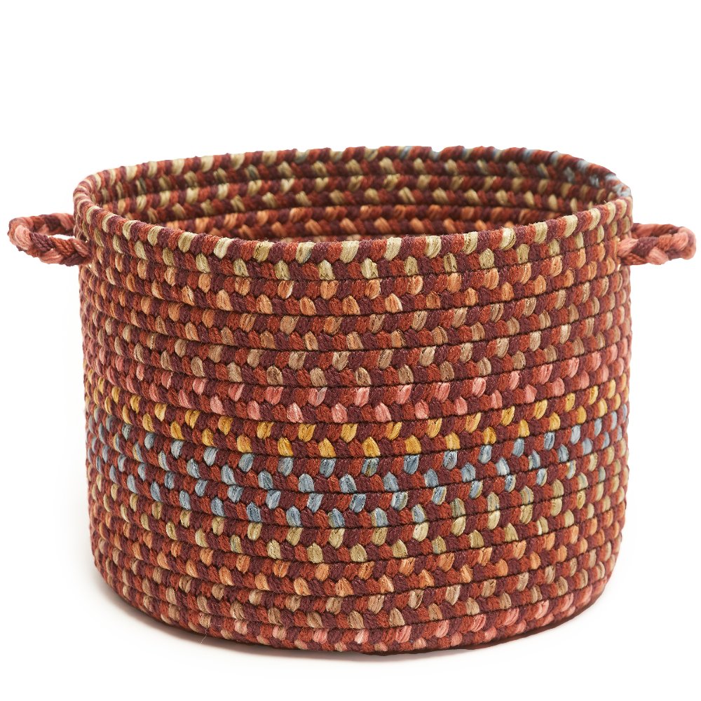 Rhody Rug Woodstock Braided Handmade Basket