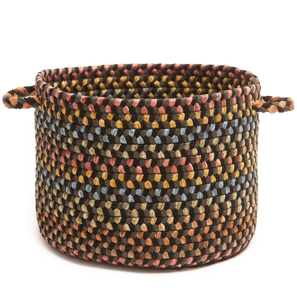 Rhody Rug Woodstock Braided Handmade Basket