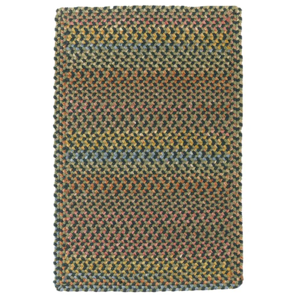 Rhody Rug Woodstock Braided Rectangular Reversible Outdoor Rugs