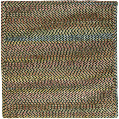Rhody Rug Woodstock Braided Square Reversible Outdoor Rugs