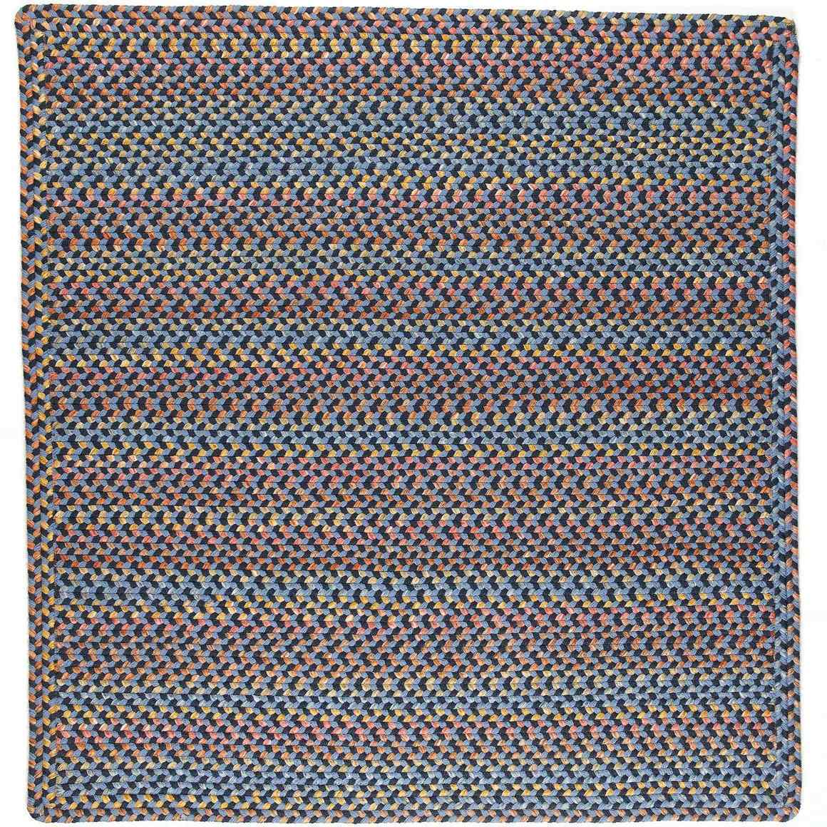 Rhody Rug Woodstock Braided Square Reversible Outdoor Rugs