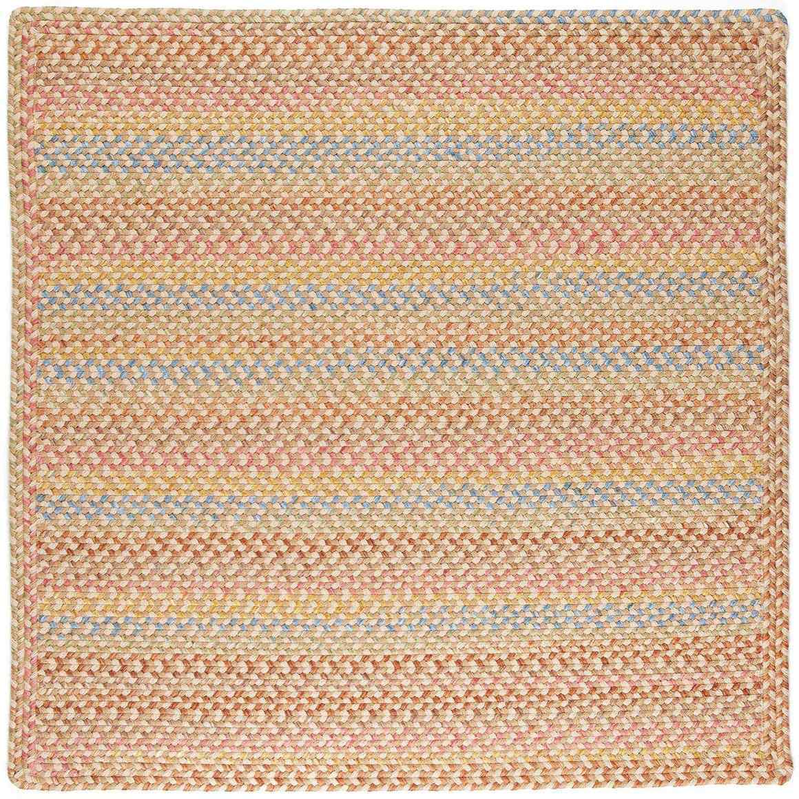 Rhody Rug Woodstock Braided Square Reversible Outdoor Rugs
