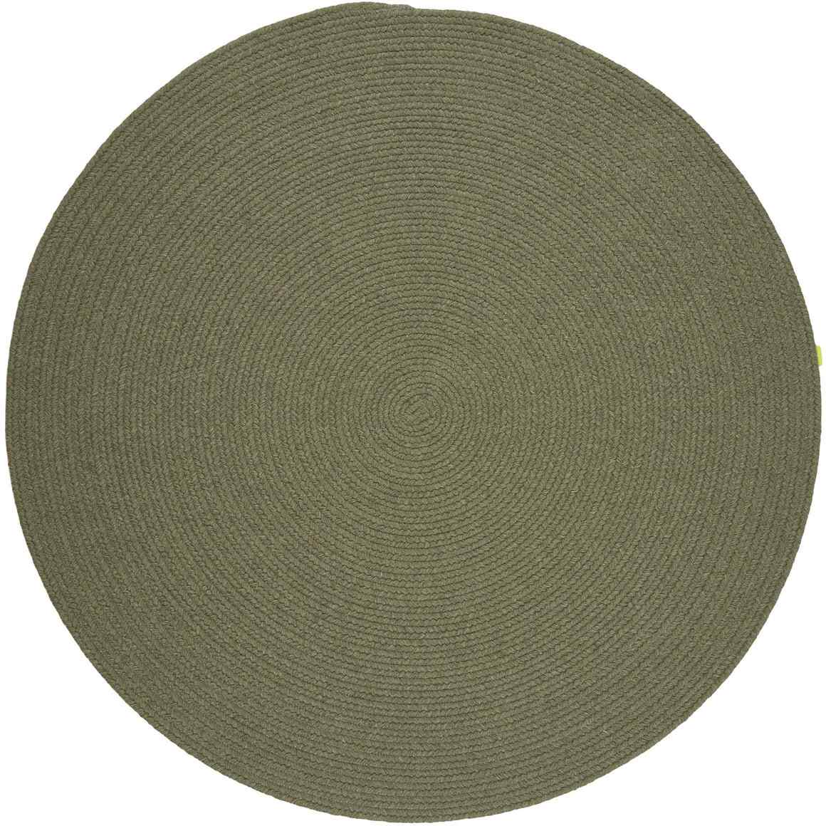 Rhody Rug Wool Solids Braided Round Area Rugs