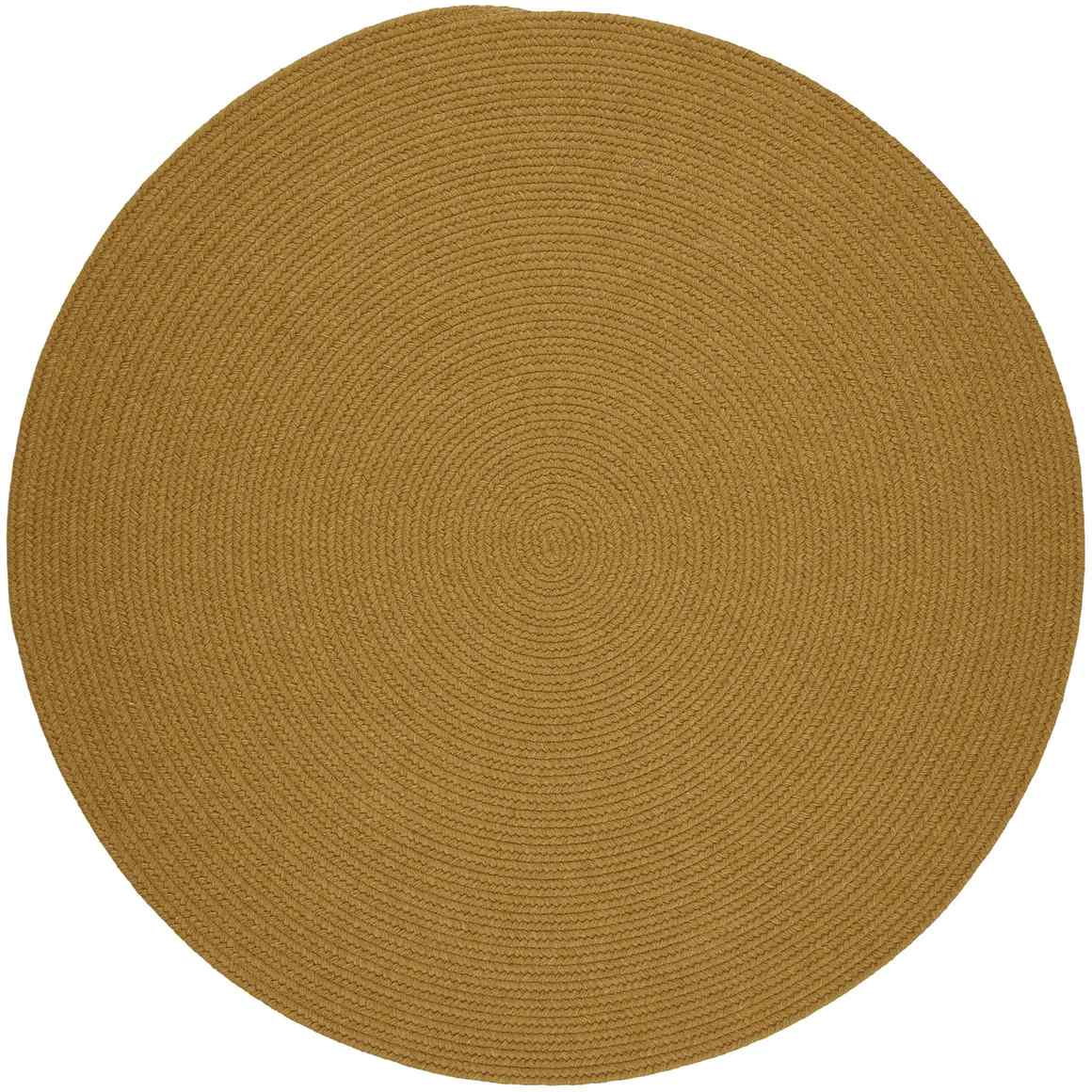 Rhody Rug Wool Solids Braided Round Area Rugs