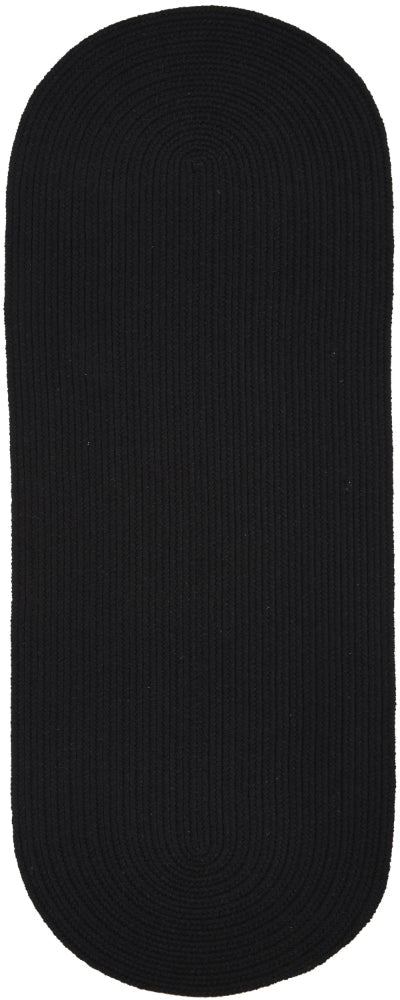 Rhody Rug Wool Solids Braided Runner Area Rugs