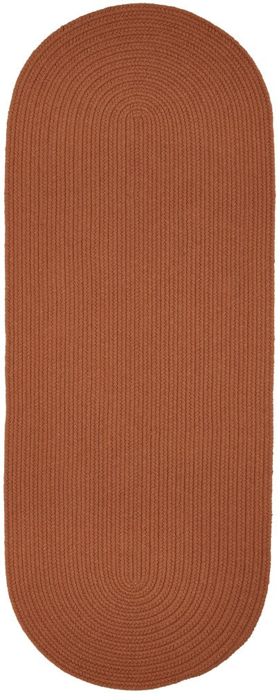 Rhody Rug Wool Solids Braided Runner Area Rugs