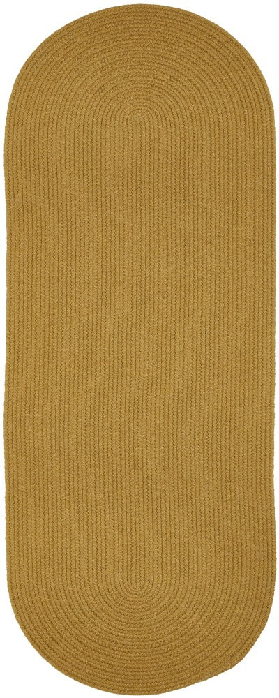 Rhody Rug Wool Solids Braided Runner Area Rugs