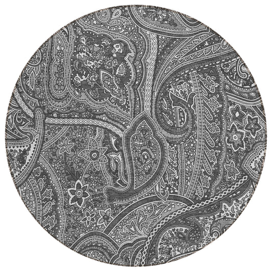 Addison Rugs Woven Blocks Grey Washable Indoor-Outdoor Rug