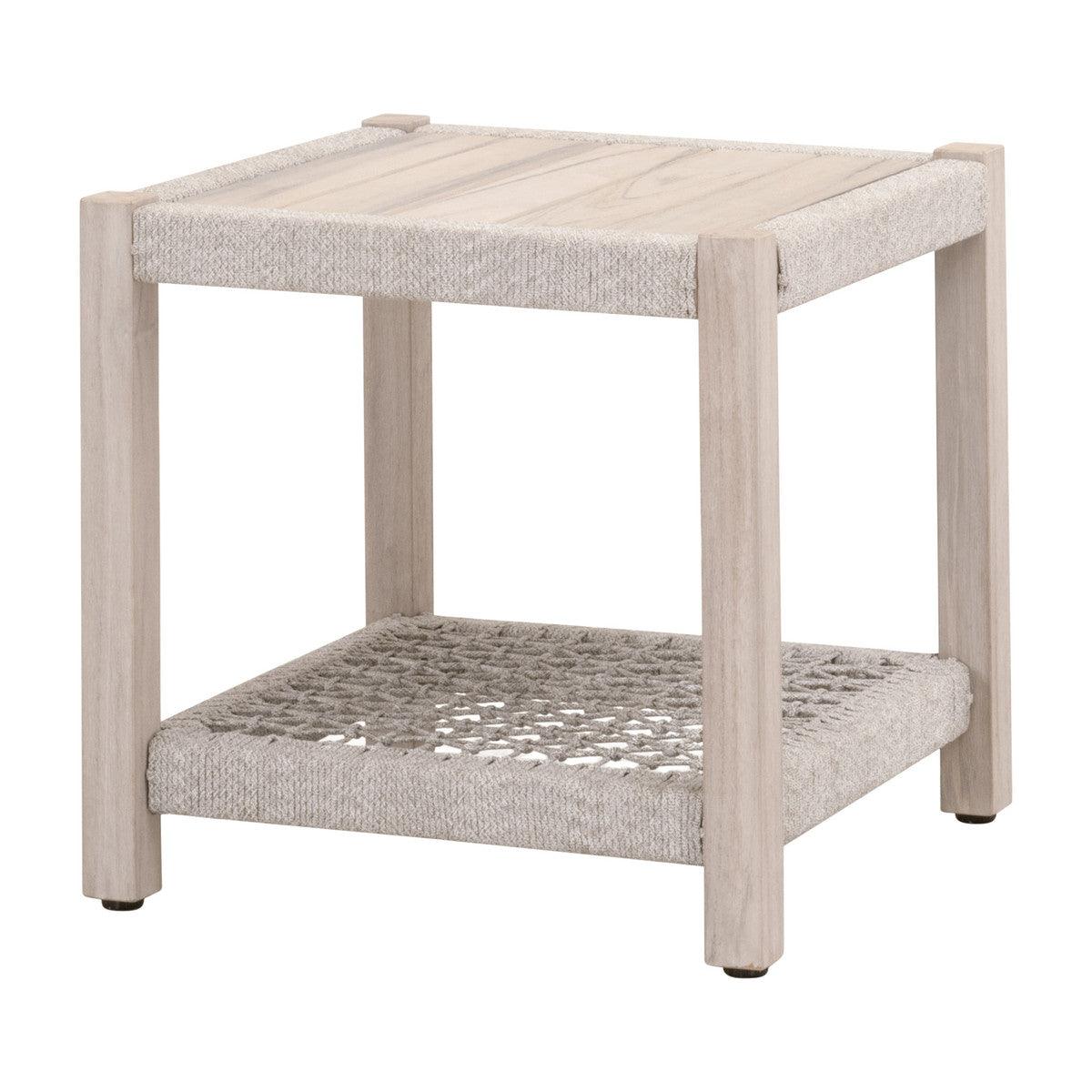 Wrap Outdoor Side Table With Storage Shelf Outdoor Side Tables Sideboards and Things By Essentials For Living