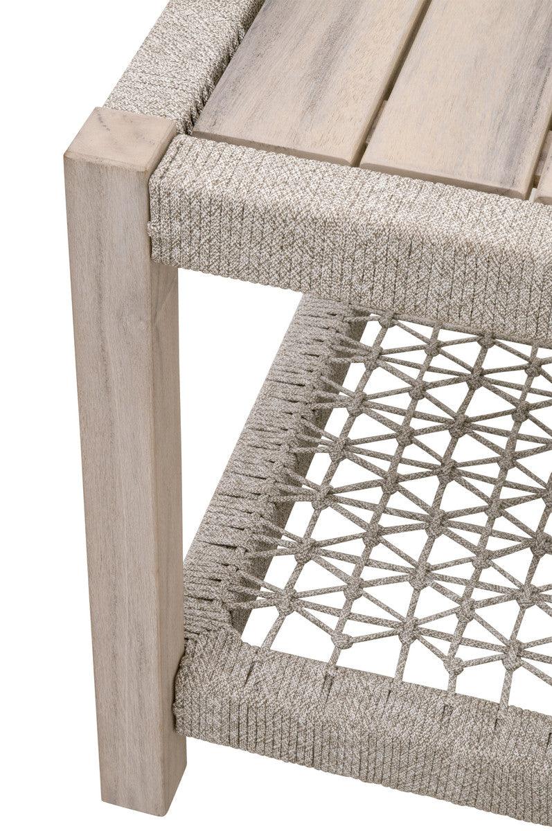 Wrap Outdoor Side Table With Storage Shelf Outdoor Side Tables Sideboards and Things By Essentials For Living